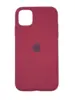 Чехол Silicone Case Simple 360 для iPhone 11, Rose Red