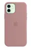 Чехол Silicone Case Simple для iPhone 12 Mini, Pale Brown
