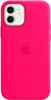 Чехол Silicone Case Simple для iPhone 12 Mini, Shiny Pink