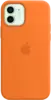 Чехол Silicone Case Simple для iPhone 12 Mini, Papaya