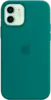 Чехол Silicone Case Simple для iPhone 12 Mini, Pine Green