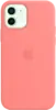 Чехол Silicone Case Simple 360 для iPhone 12 Mini, Grapefruit