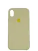 Чехол Silicone Case Simple для iPhone XR, Mellow Yellow