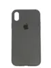 Чехол Silicone Case Simple 360 для iPhone XR, Dark Gray
