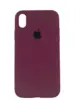 Чехол Silicone Case Simple 360 для iPhone XR, Maroon