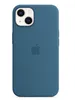 Чехол Silicone Case MagSafe Premium для iPhone 13, Blue Jay
