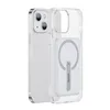Чехол Baseus Magnetic Phone Case with a Bracket для iPhone 13, Transparent (ARCX000002)