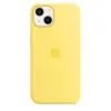 Чехол Silicone Case MagSafe Premium для iPhone 13, Lemon Zest