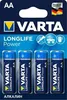 Батарейки AA VARTA Longlife Power LR06, 4шт.