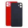 Заднее стекло (крышка) для iPhone 11 с увеличенными отверстиями под окошки камер, Оригинал, (PRODUCT) RED™, красный
