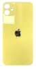 Заднее стекло (крышка) для iPhone 11 с увеличенными отверстиями под окошки камер, Копия, Yellow, желтый