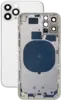 Корпус из стекла и нержавеющей стали для iPhone 11 Pro Копия под оригинал Silver серебристый