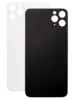 Заднее стекло (крышка) для iPhone 11 Pro Max с увеличенными отверстиями под окошки камер Копия, Silver, серебристый