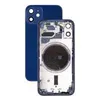 Корпус из стекла и алюминия для iPhone 12 Mini Копия под оригинал Blue синий