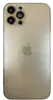 Корпус из стекла и нержавеющей стали для iPhone 12 Pro Копия Gold Золотой