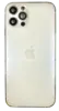 Корпус из стекла и нержавеющей стали для iPhone 12 Pro Копия Silver серебристый