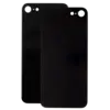 Заднее стекло (крышка) для iPhone 8, Оригинал, Black, черный