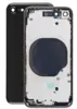 Корпус из стекла и алюминия для iPhone SE 2020 Копия под оригинал Black черный