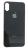 Заднее стекло (крышка) для iPhone X, Копия, Space Gray, серый космос