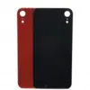 Заднее стекло для iPhone XR ( с рамкой камеры в сборе) (PRODUCT) RED™, красный