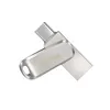 Флеш-накопитель SanDisk Ultra Dual Drive Luxe USB/Type-C 64GB Silver