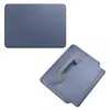 Чехол-карман с подставкой WiWu Skin Pro Slim Stand Sleeve для MacBook 16", Navy Blue