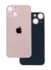Заднее стекло (крышка) для iPhone 13 mini с увеличенными отверстиями под окошки камер Оригинал Pink розовый