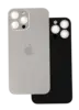 Заднее стекло (крышка) для iPhone 13 Pro Max с увеличенными отверстиями под окошки камер Оригинал Silver серебристый