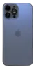 Корпус из стекла и нержавеющей стали для iPhone 13 Pro Max Копия под оригинал Sierra Blue небесно-голубой