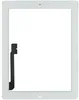 Сенсорное стекло (Тачскрин) для iPad 3/4, Оригинал, White ( Белый )