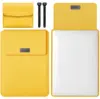 Чехол карман Laptop Sleeve для MacBook 13" - 14" Yellow (+сумка для зарядки/аксессуаров)
