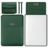 Чехол карман Laptop Sleeve для MacBook 13" - 14" Green (+сумка для зарядки/аксессуаров)