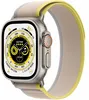 Apple Watch Ultra 49 мм корпус из титана ремешок Trail Loop желтого/бежевого цвета