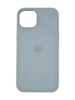 Чехол Silicone Case Simple 360 для iPhone 14, Mist Blue