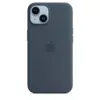 Чехол Silicone Case MagSafe для iPhone 14, Storm Blue