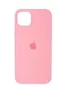Чехол Silicone Case Simple 360 для iPhone 14, Light Pink