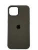 Чехол Silicone Case Simple 360 для iPhone 14, Dark Olive