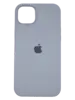 Чехол Silicone Case Simple 360 для iPhone 14 Plus, Mist Blue