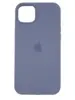 Чехол Silicone Case Simple 360 для iPhone 14 Plus, Lavender Gray