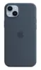 Чехол Silicone Case MagSafe для iPhone 14 Plus, Storm Blue
