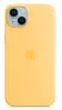 Чехол Silicone Case MagSafe для iPhone 14 Plus, Sunglow