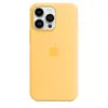 Чехол Silicone Case MagSafe для iPhone 14 Pro Max, Sunglow