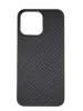 Карбоновый чехол Carbon Fiber with Magsafe для iPhone 14 Pro Max, Matte Black