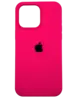 Чехол Silicone Case Simple 360 для iPhone 14 Pro Max, Shiny Pink