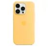 Чехол Silicone Case MagSafe для iPhone 14 Pro, Sunglow