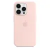 Чехол Silicone Case MagSafe для iPhone 14 Pro, Chalk Pink