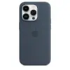 Чехол Silicone Case MagSafe для iPhone 14 Pro, Storm Blue