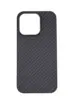 Карбоновый чехол Carbon Fiber with Magsafe для iPhone 14 Pro, Matte Black