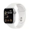 Apple Watch SE 2022 40 мм корпус из алюминия серебристого цвета спортивный ремешок белого цвета