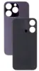Заднее стекло (крышка) для iPhone 14 Pro Max с увеличенными отверстиями под окошки камер Оригинал Deep Purple Темно-фиолетовый